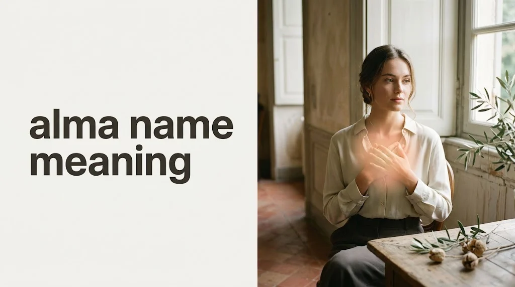 Alma Name Meaning