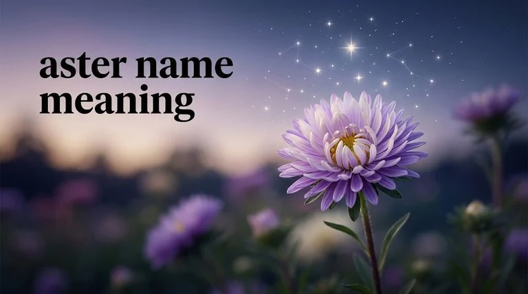 aster name meaning