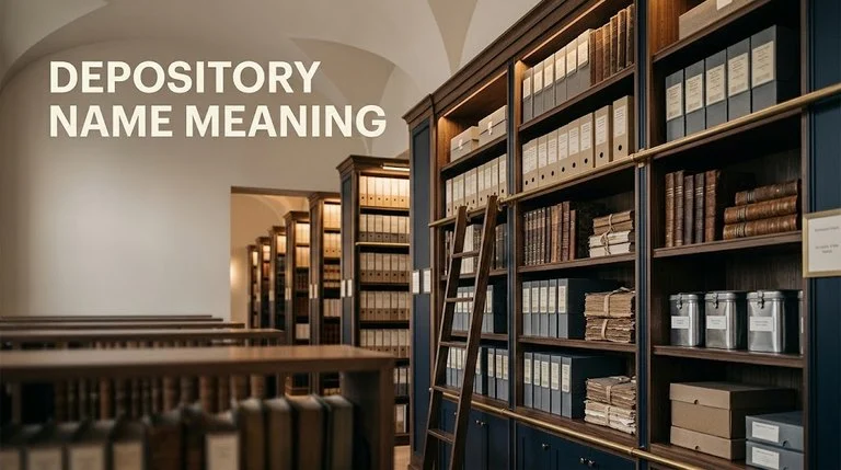 Depository Name Meaning