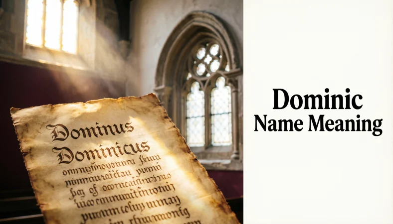 dominic name meaning