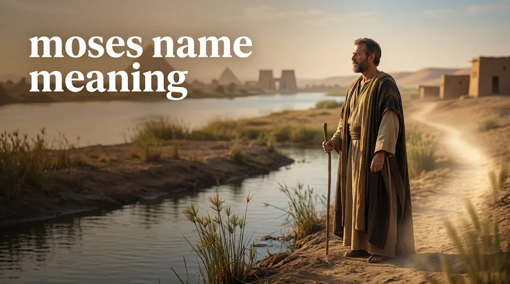 Moses Name Meaning