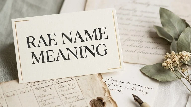 rae name meaning