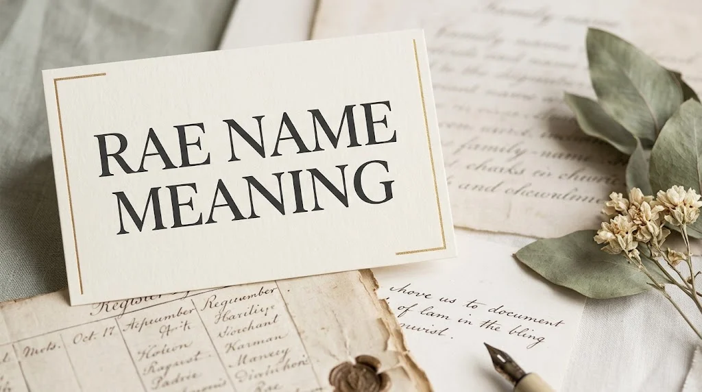 rae name meaning