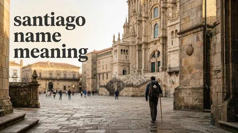 santiago name meaning