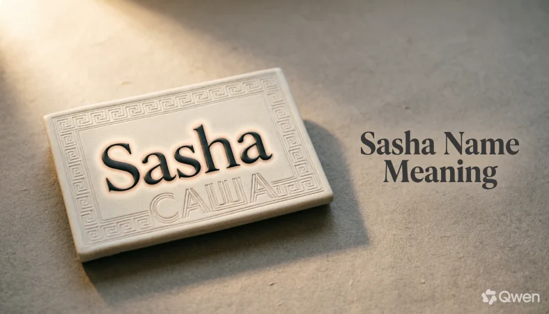 sasha name meaning
