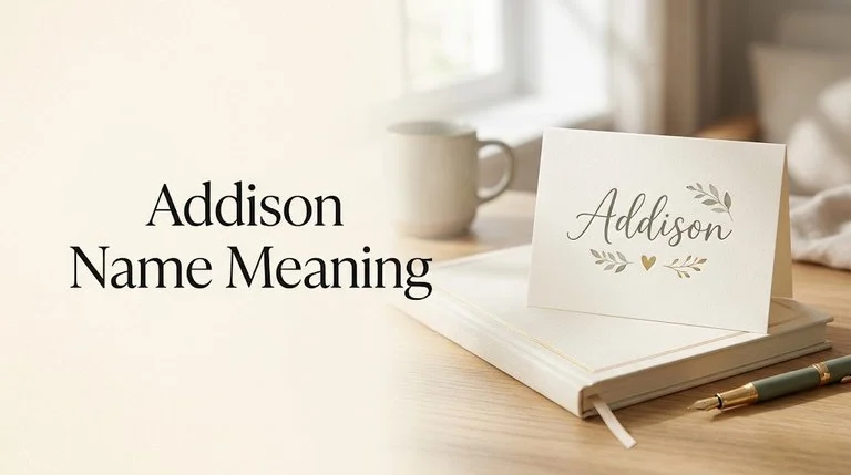 addison name meaning