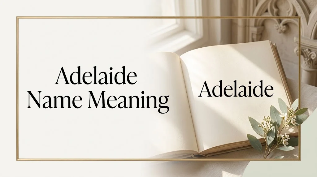 adelaide name meaning