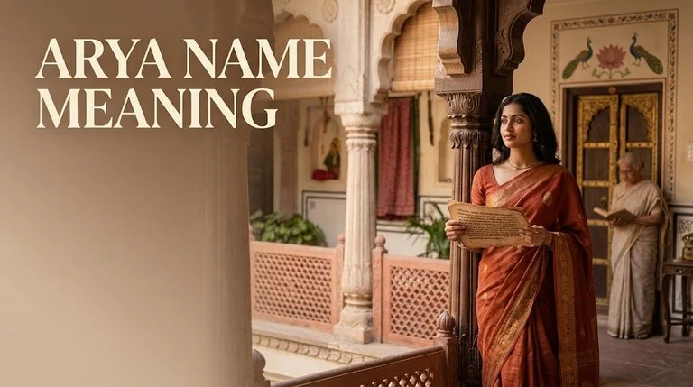 arya name meaning