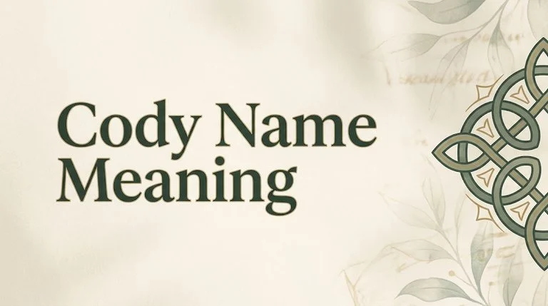 cody name meaning