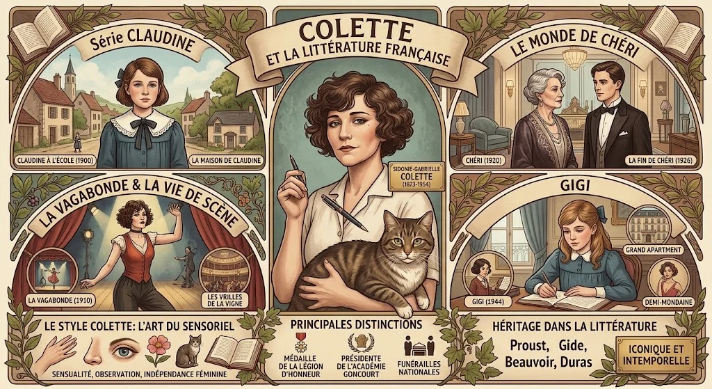 Colette and French literature