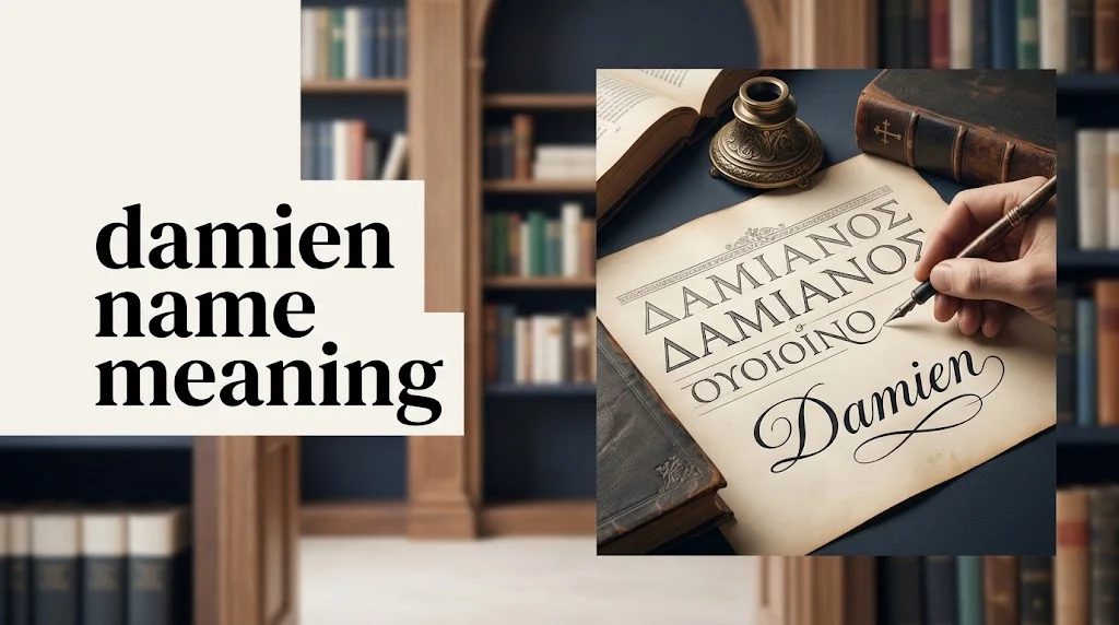 damien name meaning