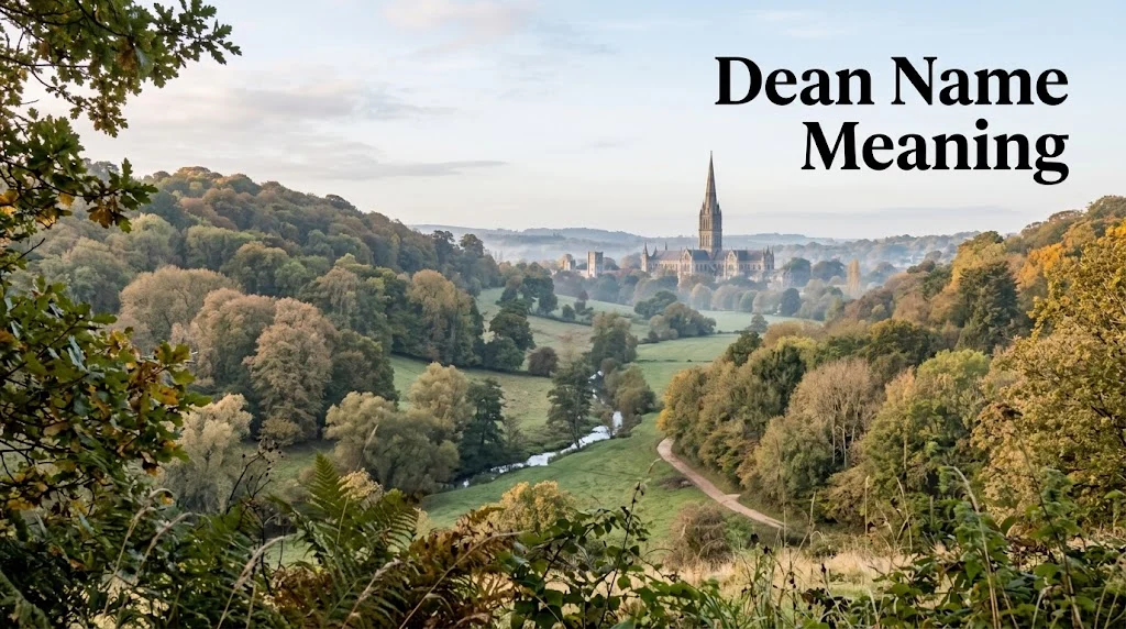 Dean Name Meaning