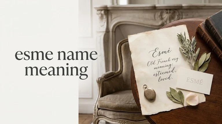esme name meaning