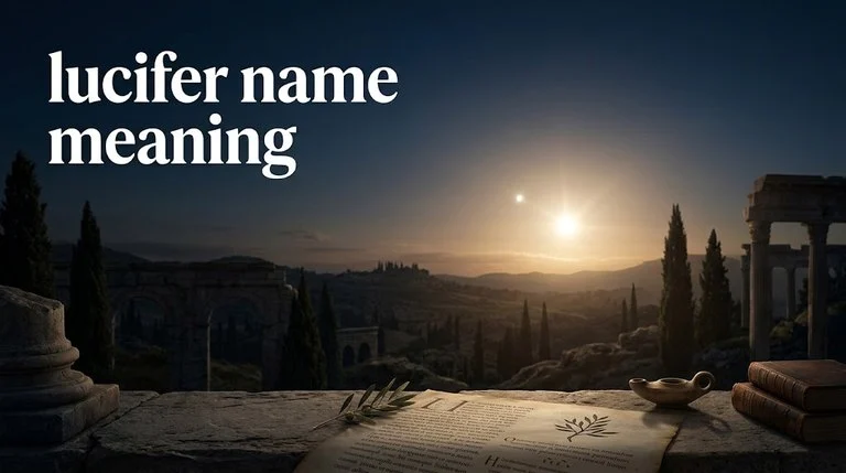 lucifer name meaning