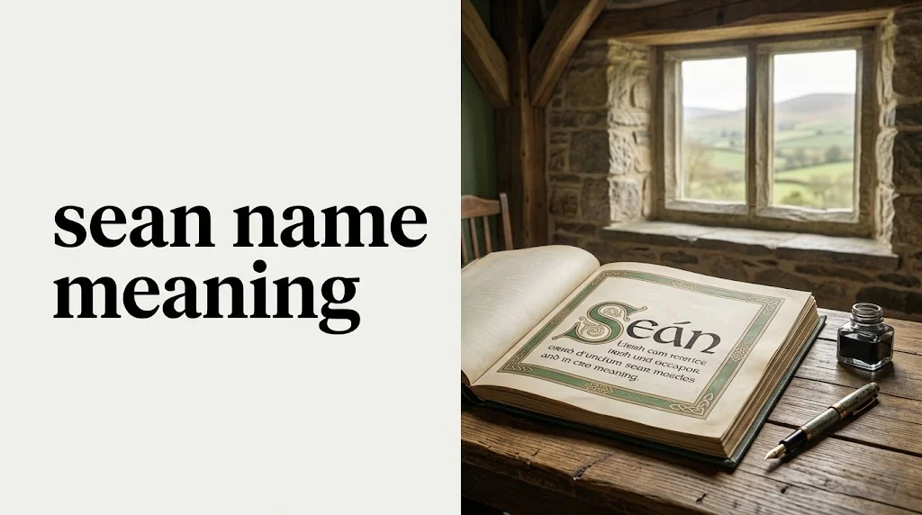 sean name meaning