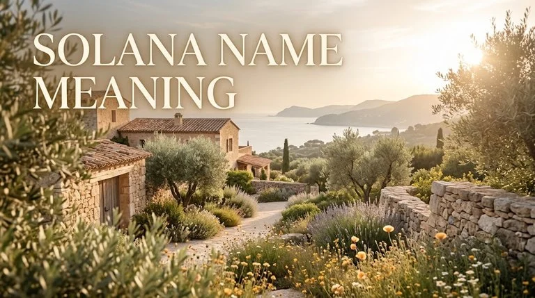 Solana Name Meaning